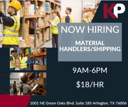 Photo post from KP Staffing Agency (Arlington Branch).