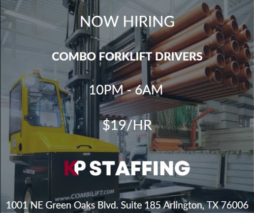 Photo post from KP Staffing Agency (Arlington Branch).