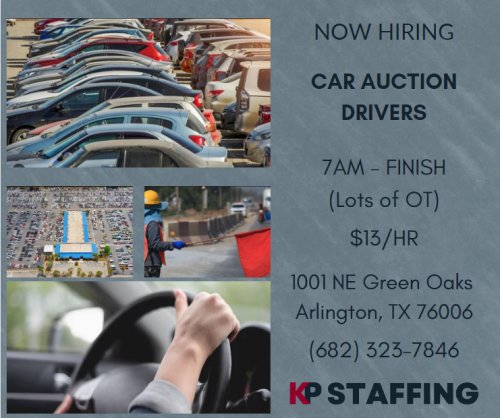 Photo post from KP Staffing Agency (Arlington Branch).