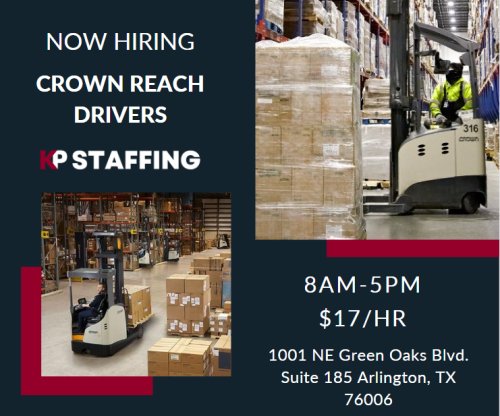 Photo post from KP Staffing Agency (Arlington Branch).