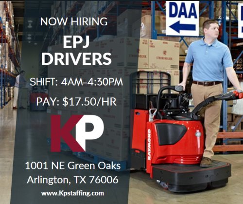 Photo post from KP Staffing Agency (Arlington Branch).