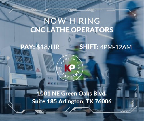 Photo post from KP Staffing Agency (Arlington Branch).