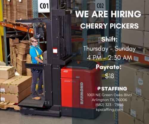 Photo post from KP Staffing Agency (Arlington Branch).