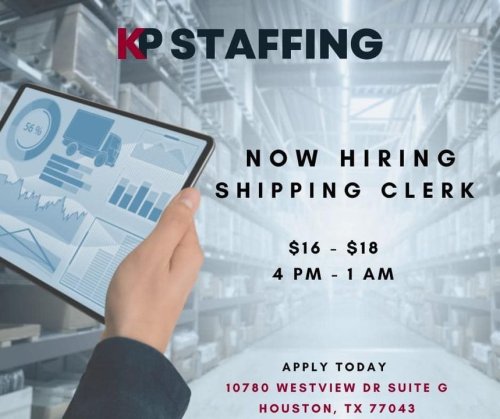 Photo post from KP Staffing Agency (West Houston Branch).