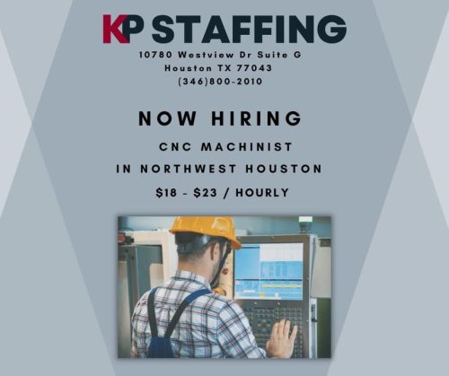 Photo post from KP Staffing Agency (West Houston Branch).