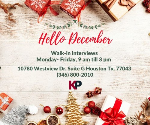 Photo post from KP Staffing Agency (West Houston Branch).