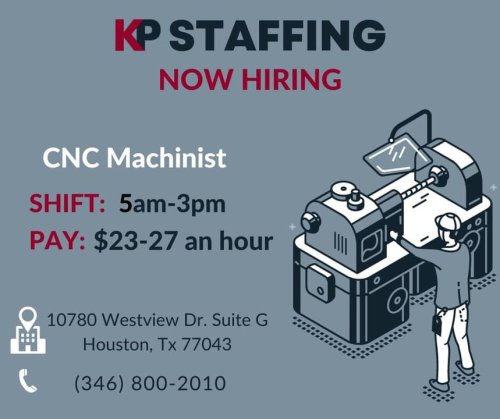 Photo post from KP Staffing Agency (West Houston Branch).