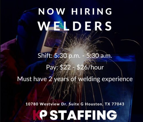 Photo post from KP Staffing Agency (West Houston Branch).