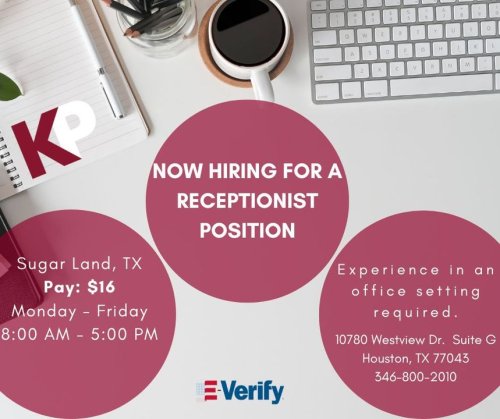 Photo post from KP Staffing Agency (West Houston Branch).