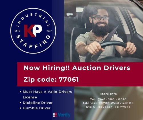 Photo post from KP Staffing Agency (West Houston Branch).