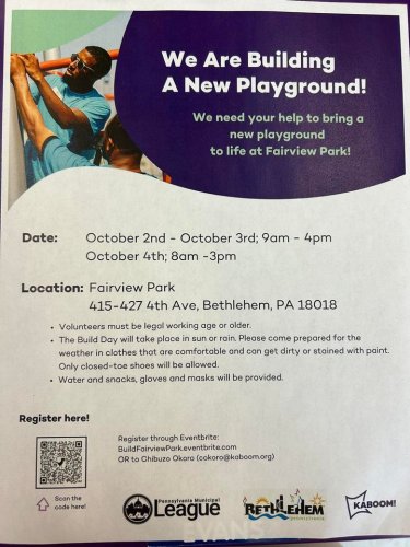 Photo post from Bethlehem Recreation.