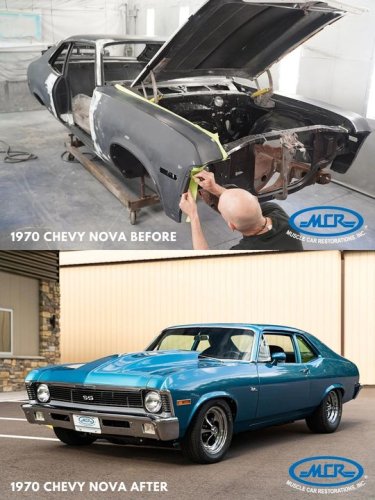 Photo post from Muscle Car Restorations.