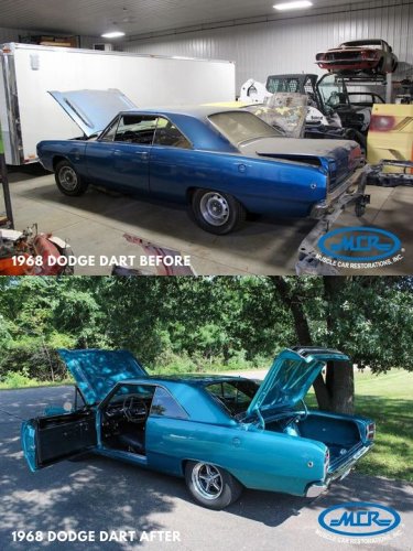 Photo post from Muscle Car Restorations.