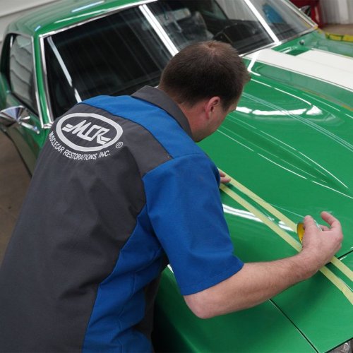 Carousel post from Muscle Car Restorations.