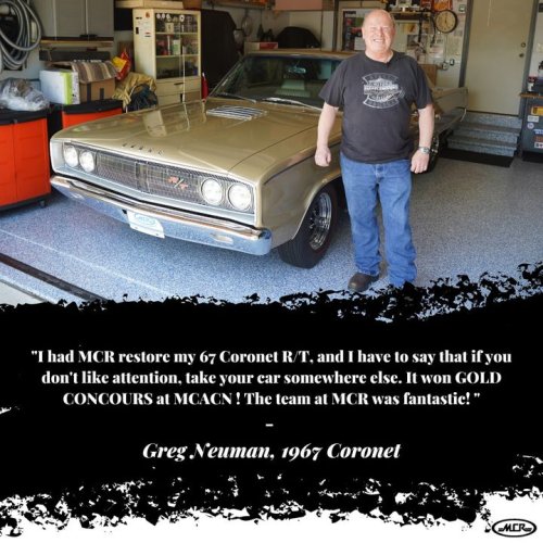Photo post from Muscle Car Restorations.
