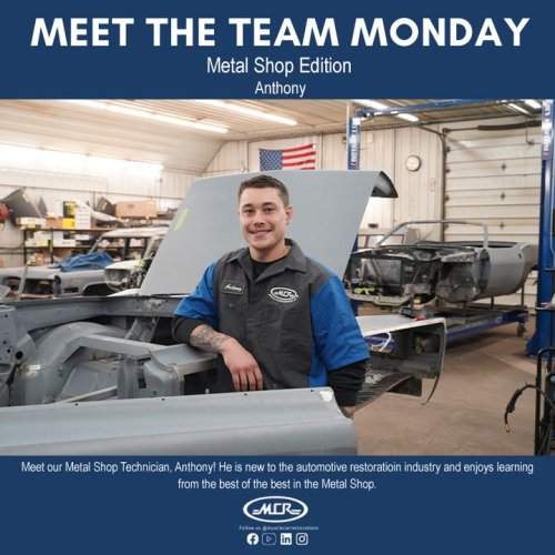 Photo post from Muscle Car Restorations.