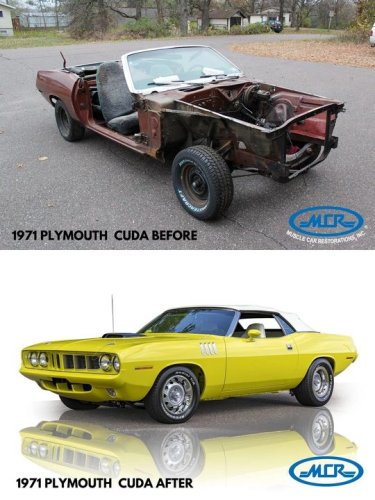Photo post from Muscle Car Restorations.