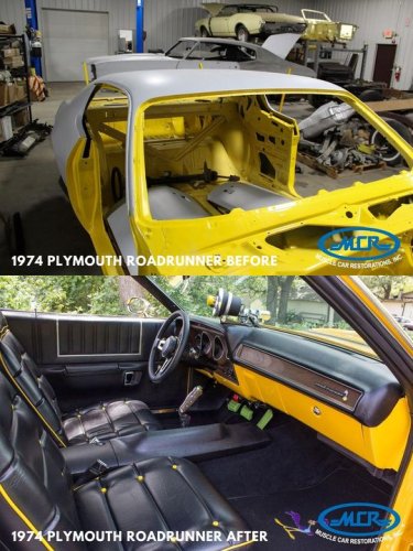 Photo post from Muscle Car Restorations.