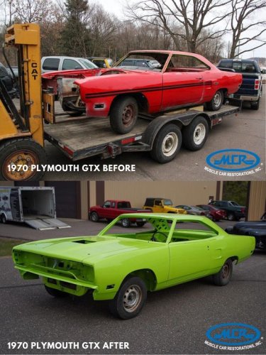 Photo post from Muscle Car Restorations.