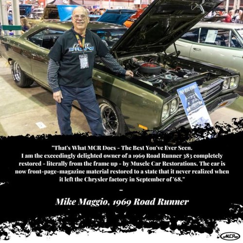 Photo post from Muscle Car Restorations.