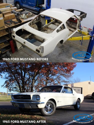 Photo post from Muscle Car Restorations.