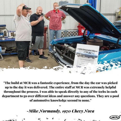 Photo post from Muscle Car Restorations.