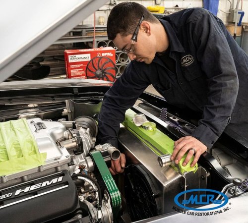 Carousel post from Muscle Car Restorations.