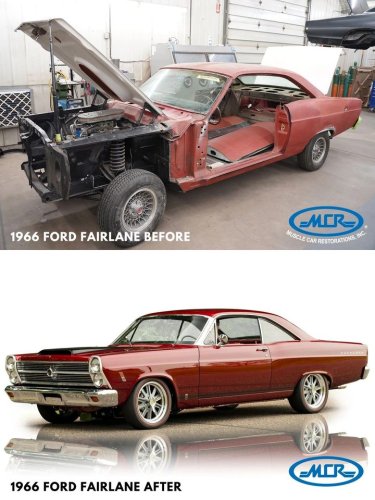 Photo post from Muscle Car Restorations.