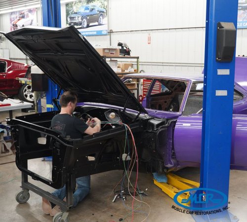 Carousel post from Muscle Car Restorations.