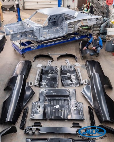 Photo post from Muscle Car Restorations.