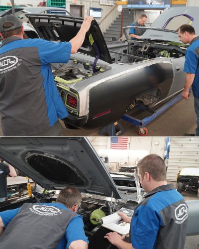 Carousel post from Muscle Car Restorations.