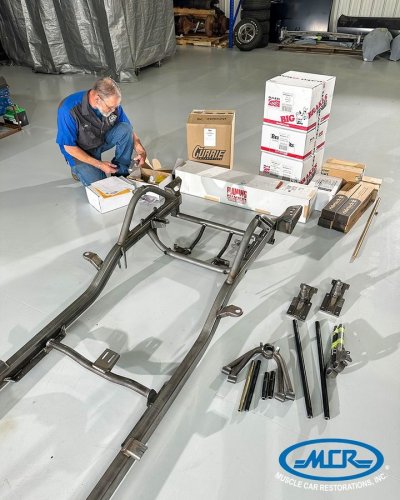 Photo post from Muscle Car Restorations.