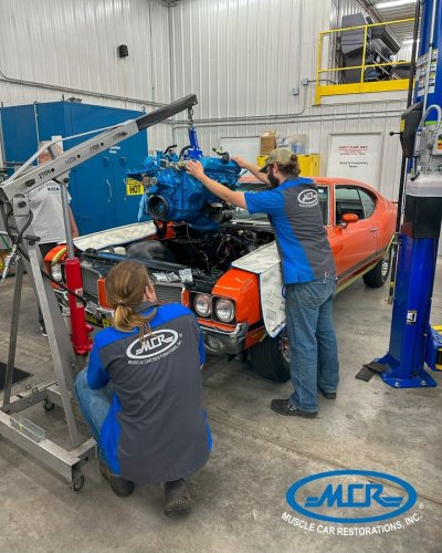 Photo post from Muscle Car Restorations.