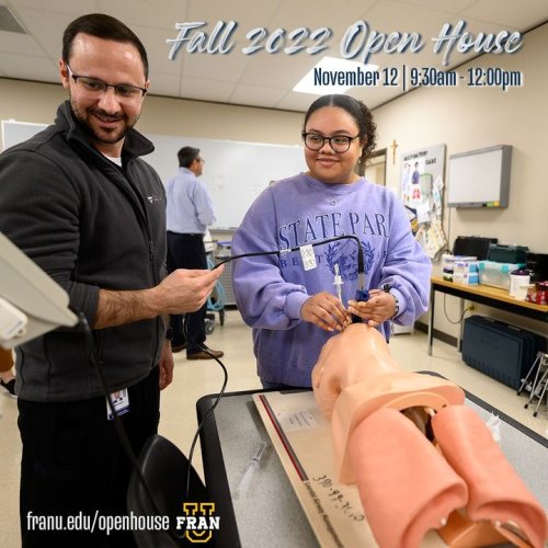 Photo post from Franciscan Missionaries of Our Lady University.