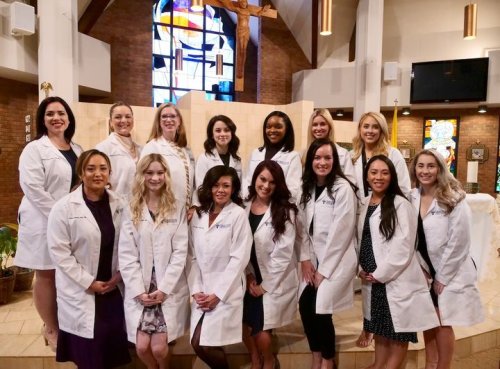 Carousel post from Franciscan Missionaries of Our Lady University.