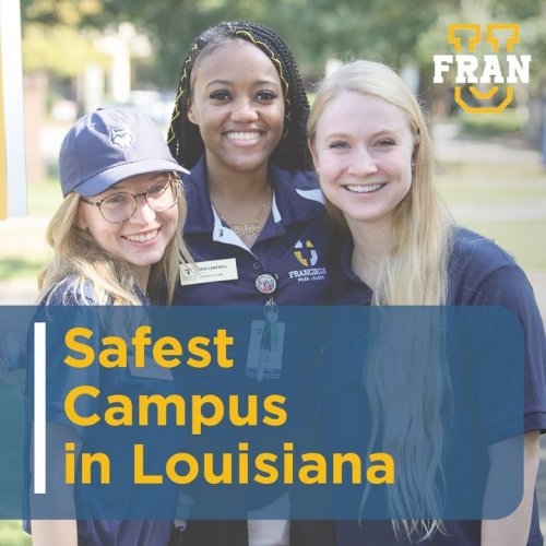 Photo post from Franciscan Missionaries of Our Lady University.