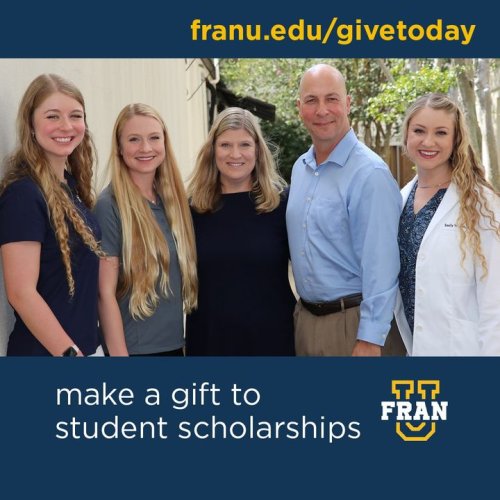 Photo post from Franciscan Missionaries of Our Lady University.