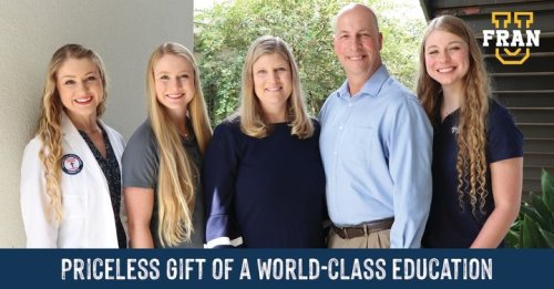 Photo post from Franciscan Missionaries of Our Lady University.