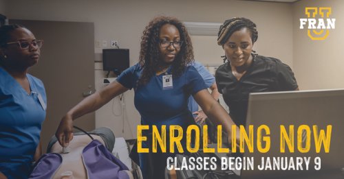 Photo post from Franciscan Missionaries of Our Lady University.