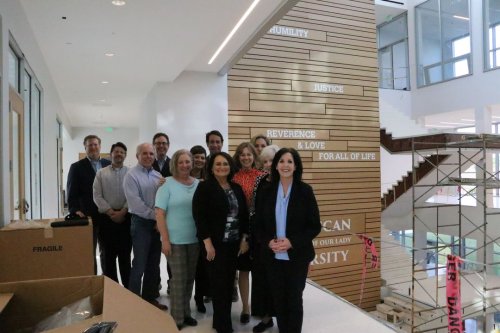 Carousel post from Franciscan Missionaries of Our Lady University.