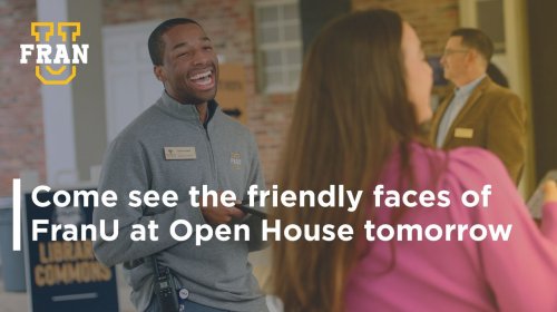 Photo post from Franciscan Missionaries of Our Lady University.