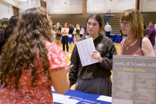 Photo post from Franciscan Missionaries of Our Lady University.