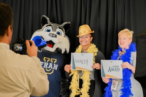 Carousel post from Franciscan Missionaries of Our Lady University.