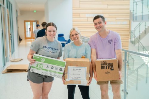 Carousel post from Franciscan Missionaries of Our Lady University.