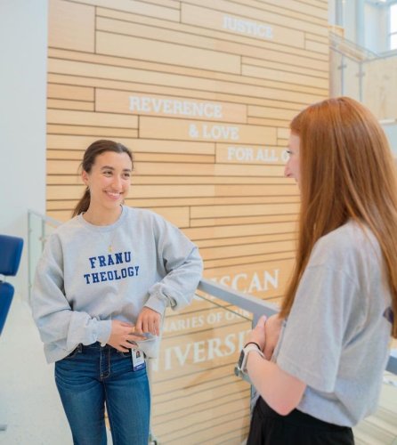 Carousel post from Franciscan Missionaries of Our Lady University.