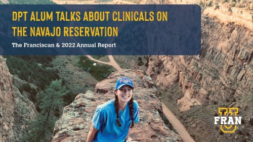 Photo post from Franciscan Missionaries of Our Lady University.