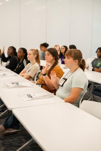 Carousel post from Franciscan Missionaries of Our Lady University.