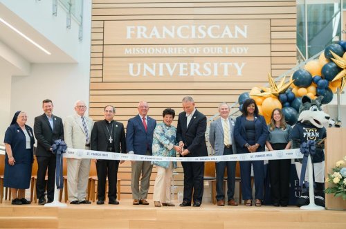 Carousel post from Franciscan Missionaries of Our Lady University.