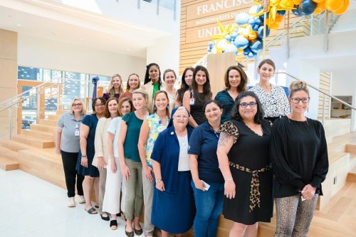 Carousel post from Franciscan Missionaries of Our Lady University.