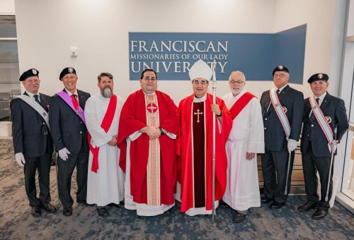 Carousel post from Franciscan Missionaries of Our Lady University.